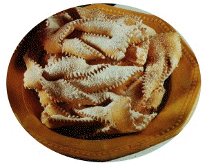 Vassoio di chiacchiere